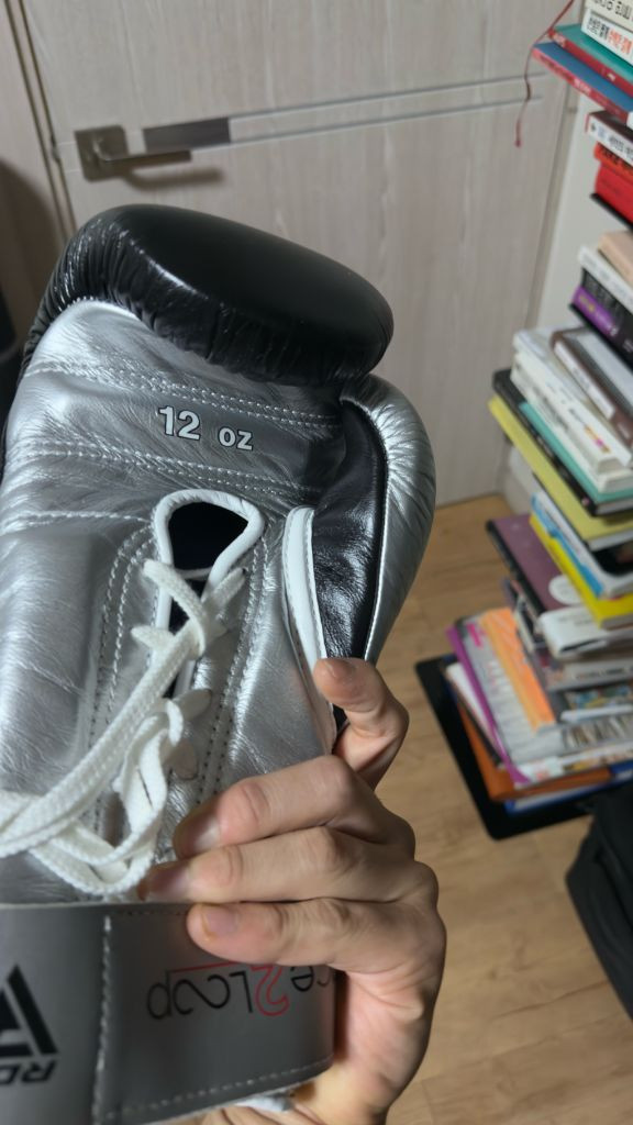 워닝 레이스 복싱글러브 12온스 커스텀 풀박 이미지