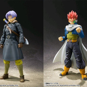 미개봉 shf 드래곤볼 트랭크스 제노버스 & 타임 패트롤러 제노버스 이미지