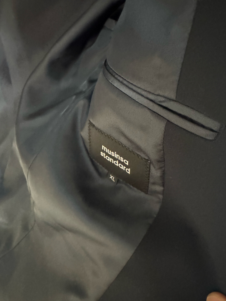 무탠다드 라이트웨이트 블레이저 네이비 XL 이미지