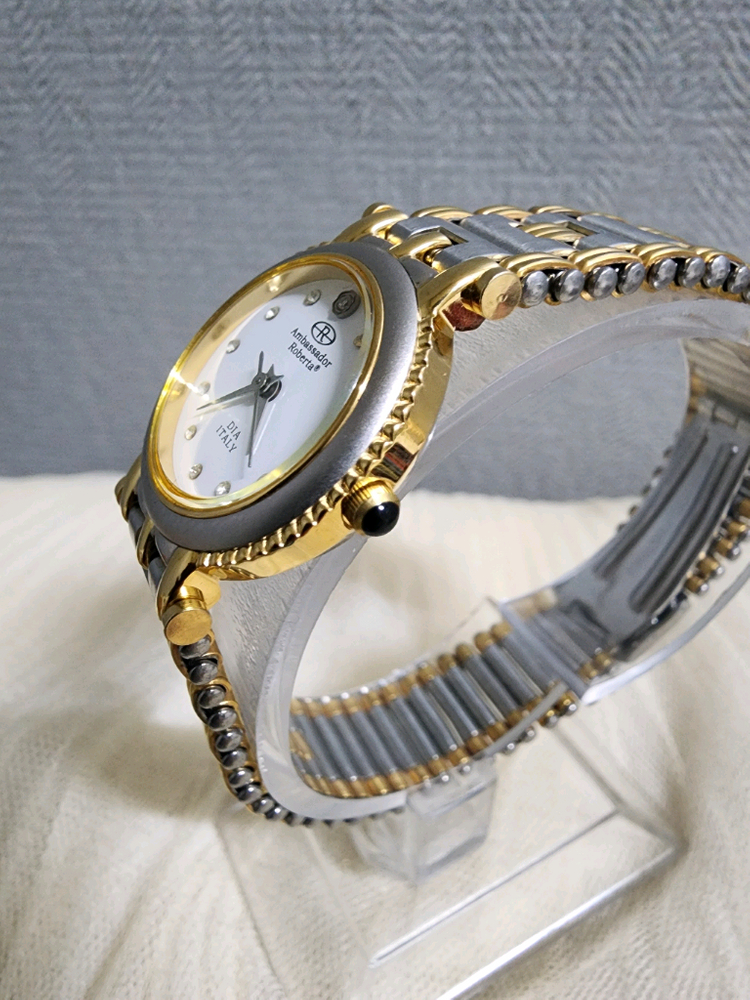 앰버서더 로베르타 골드 콤비 여성시계 이미지