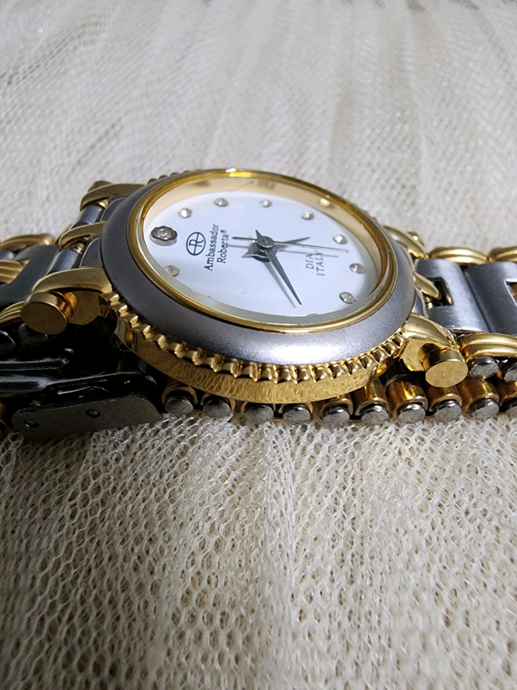 앰버서더 로베르타 골드 콤비 여성시계 이미지