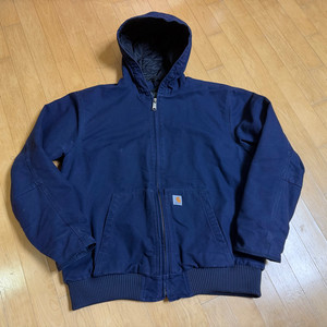 [칼하트] 104050 워시드 덕 인슐레이티드 액티브 자켓 네이비 XL 이미지