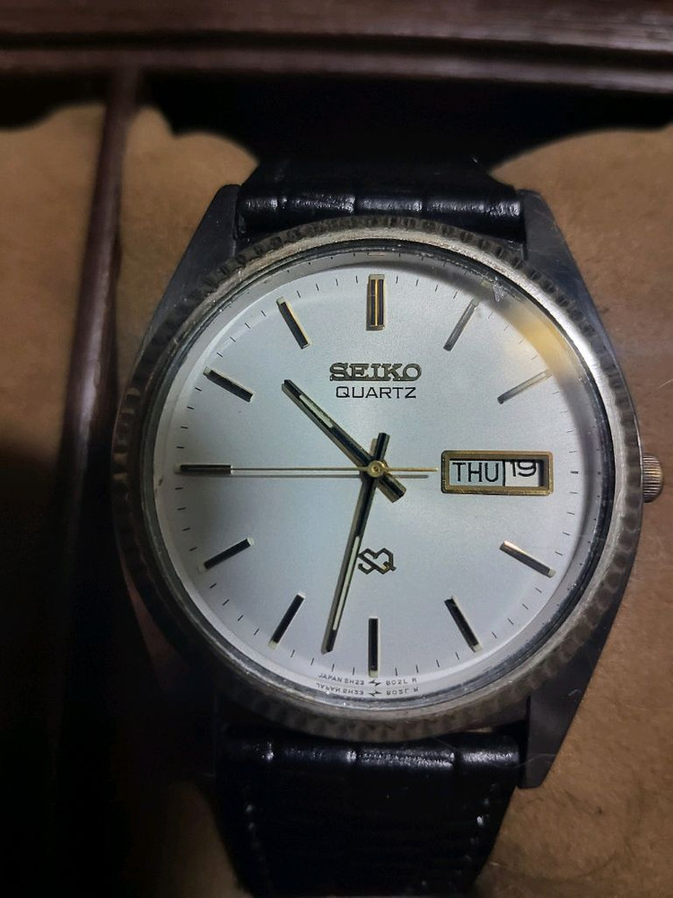 세이코 빈티지SQ (슈퍼쿼츠) (데이데이트)시계 이미지