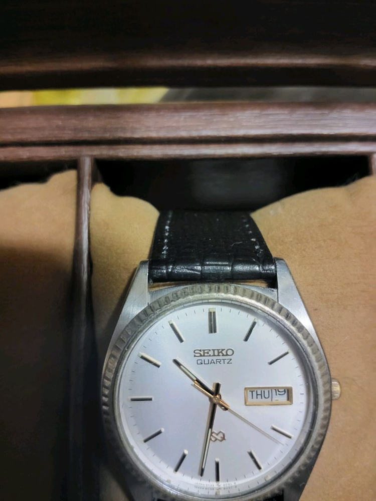 세이코 빈티지SQ (슈퍼쿼츠) (데이데이트)시계 이미지