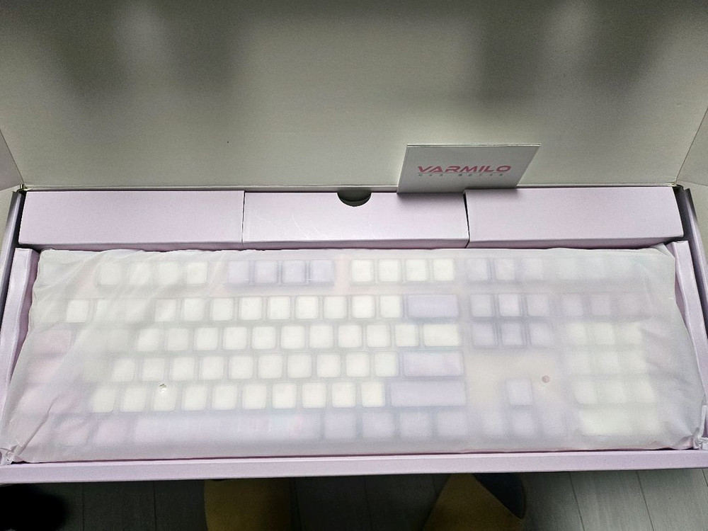 바밀로 VA108M V2 꿈나비 한글 저소음적축 키보드 이미지