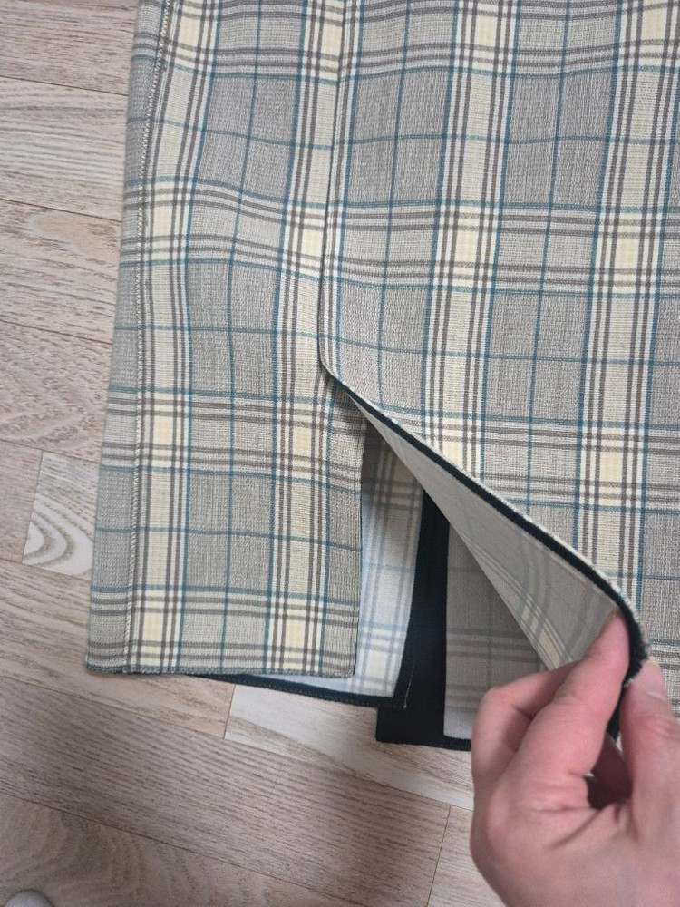 데코 뉴욕컬렉션 체크 스커트 67사이즈 새제품 이미지