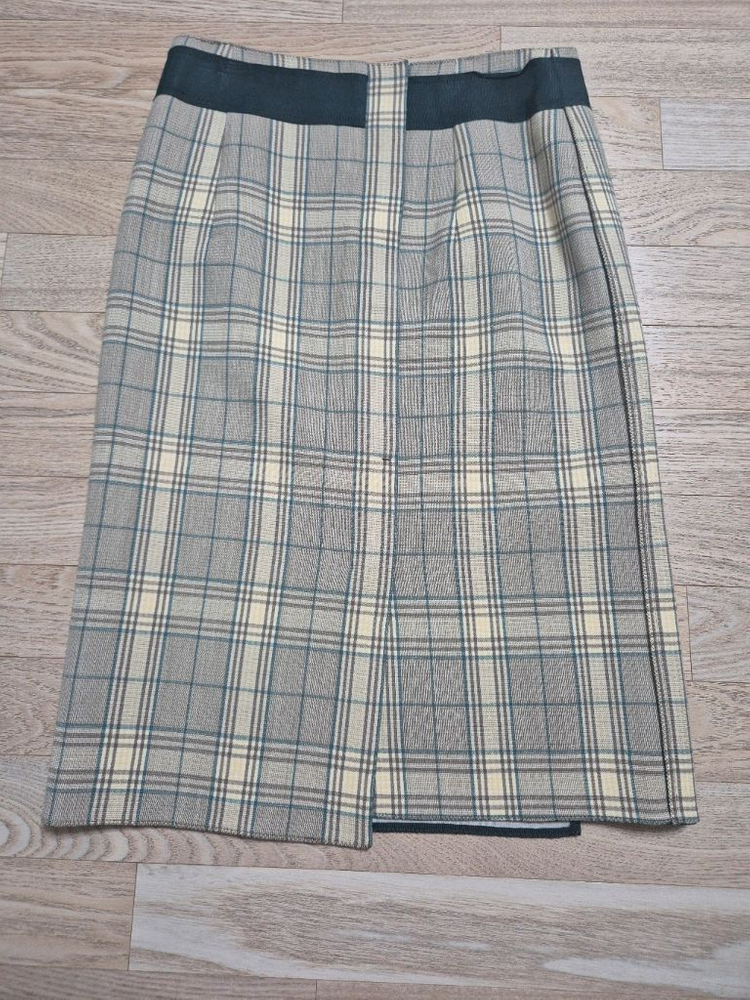 데코 뉴욕컬렉션 체크 스커트 67사이즈 새제품 이미지