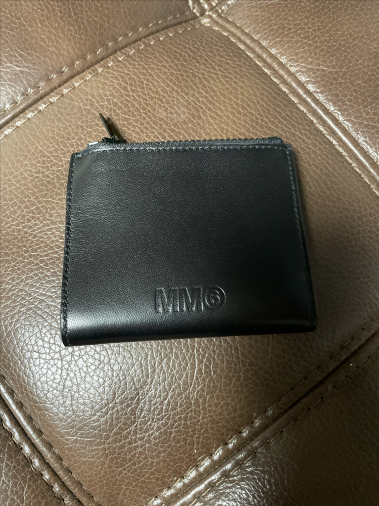 새상품 MM6 메종 마르지엘라 반지갑 블랙 이미지
