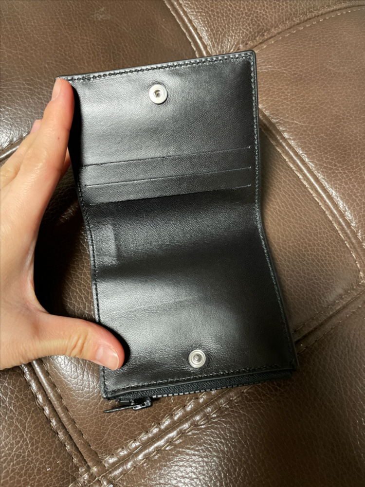 새상품 MM6 메종 마르지엘라 반지갑 블랙 이미지