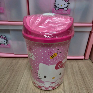 고전키티 휴지통 헬로키티 이미지