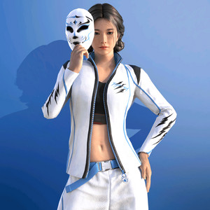 배그 xinghun 여자세트 스킨코드 이미지