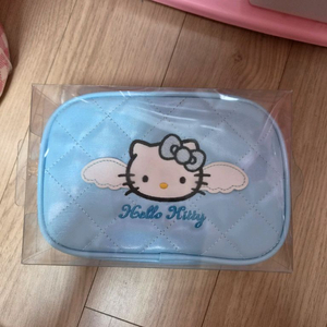 헬로키티 문방구 퀼팅 빅사각 파우치 이미지