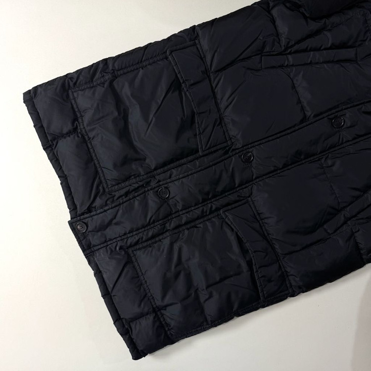 [M/당일출고]프라다 삼각로고 롱패딩 이미지