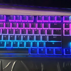 스틸시리즈 Apex Pro Gen 3 자석축 게이밍 키보드 블랙/풀배열/영문자판, 마그네틱축 푸딩키캡 블랙 이미지