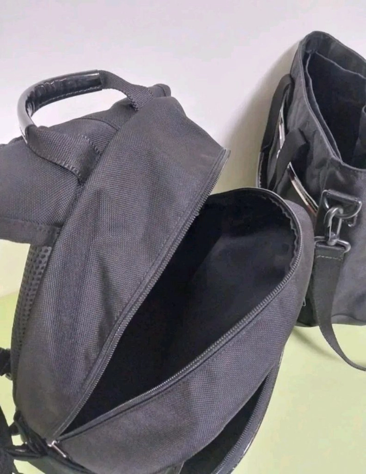 여아 닥스 하트 퀼팅 책가방+보조가방 (신발주머니) 세트 이미지