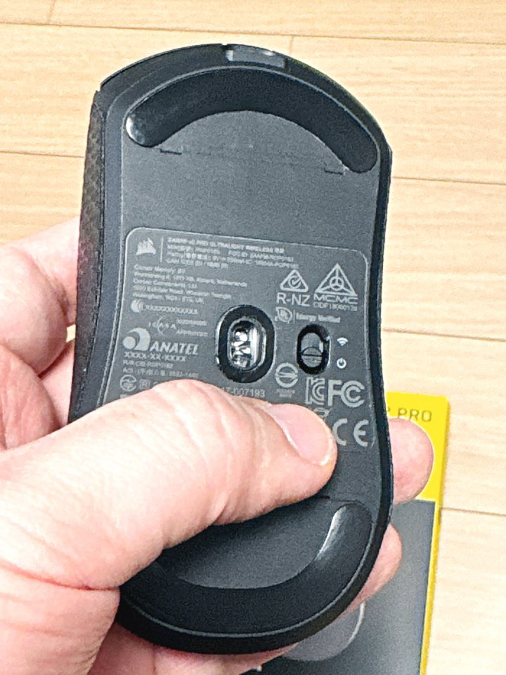 (박풀S급) 정발 커세어 세이버 V2 프로 초경량 무선 8KHz 게이밍 마우스 이미지