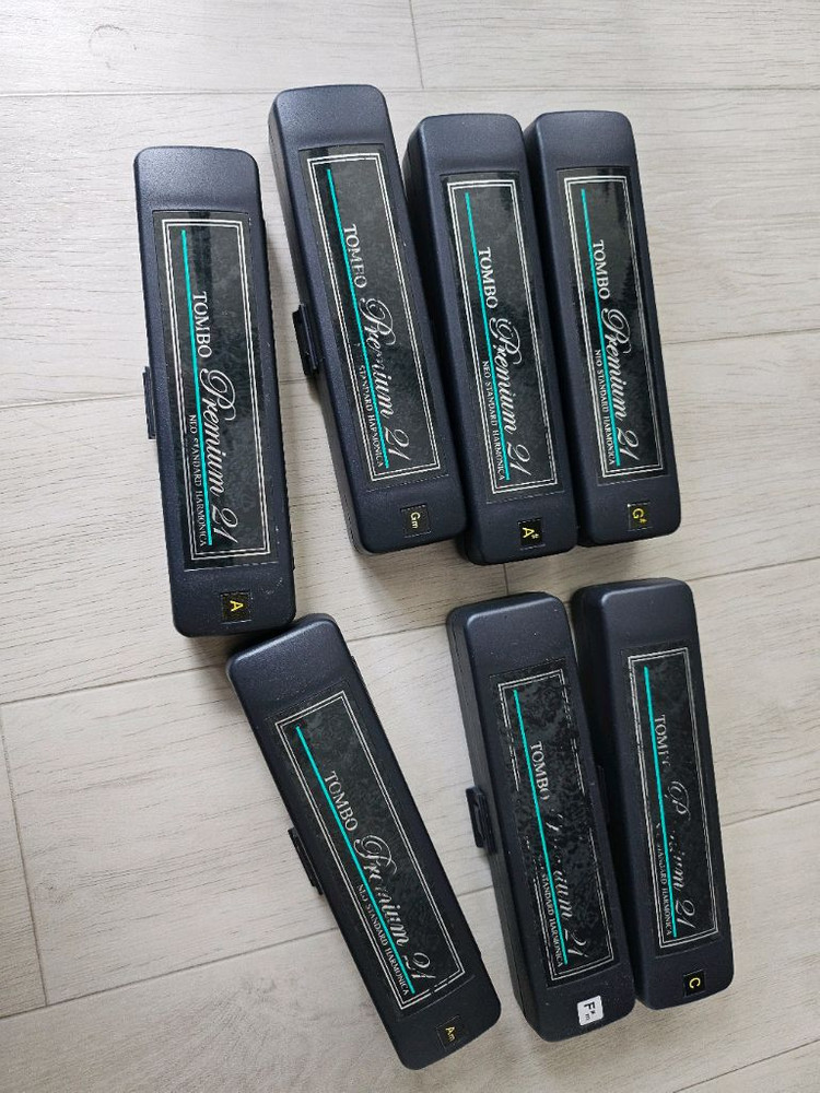 톰보 하모니카 프리미엄21 No.3521 G#,Gm,A#,AF#m,C,Am 이미지