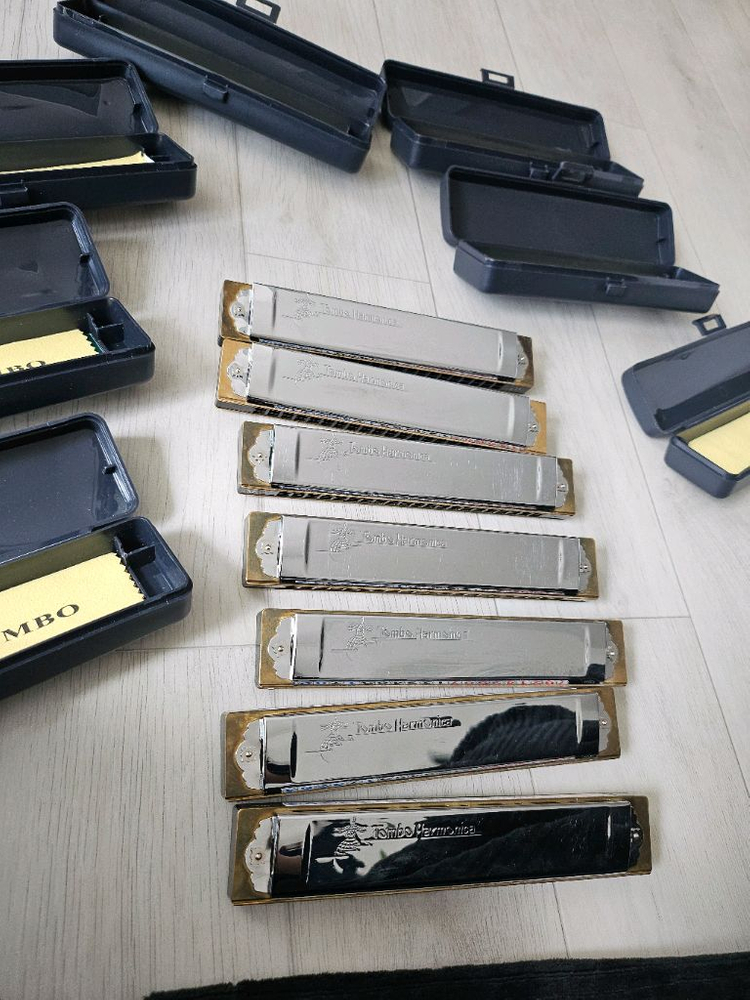 톰보 하모니카 프리미엄21 No.3521 G#,Gm,A#,AF#m,C,Am 이미지