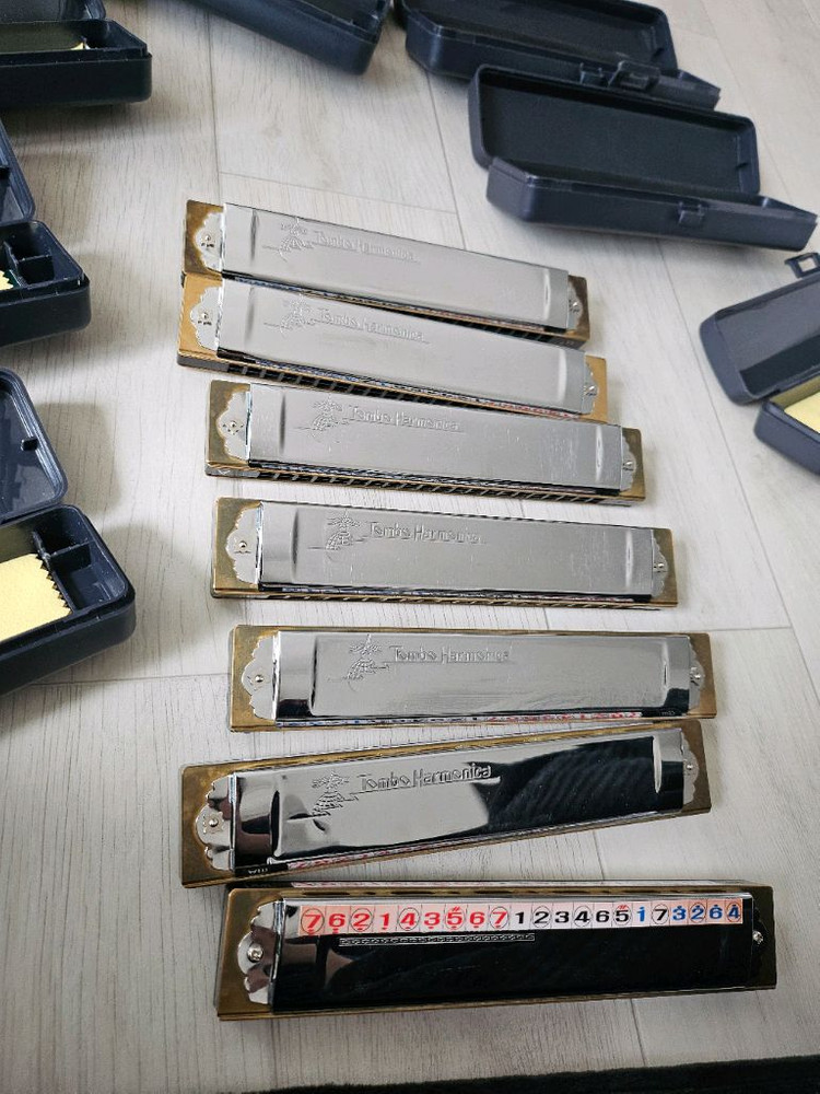 톰보 하모니카 프리미엄21 No.3521 G#,Gm,A#,AF#m,C,Am 이미지