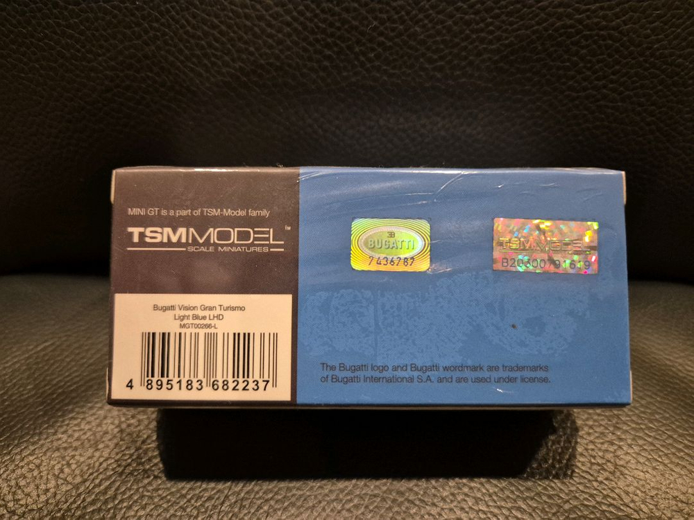 미니지티 부가티 비전 그란투리스모 다이캐스트 모델카 이미지