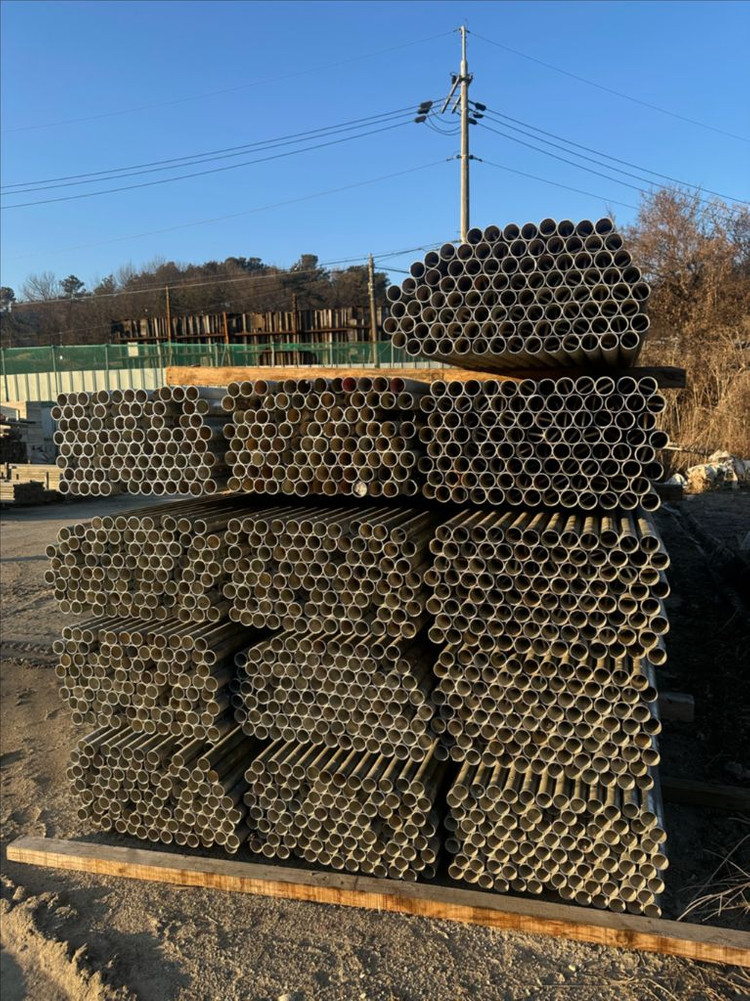 아시바파이프, 클램프, 연결핀(중고) 6M, 4M, 3M, 2M, 1.5M, 1M / 2.3t, 1.8t 이미지