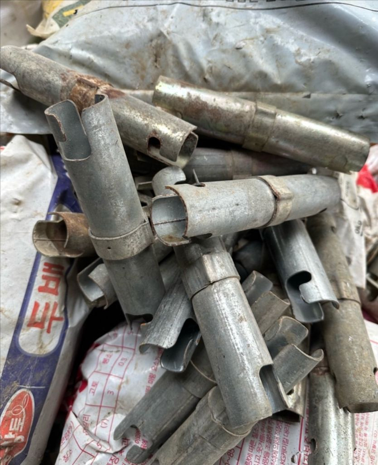 아시바파이프, 클램프, 연결핀(중고) 6M, 4M, 3M, 2M, 1.5M, 1M / 2.3t, 1.8t 이미지