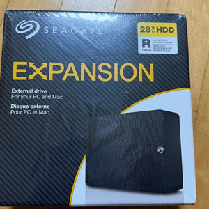 [미개봉] 씨게이트 EXPANSION 28TB 하드디스크 팝니다 이미지