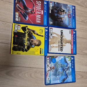 PS4 게임 5종 세트 (택포) 이미지