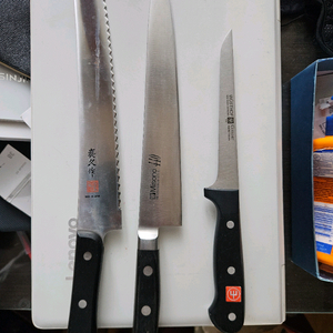 쉐프칼 쉐프나이프 Misono440 스지하키240mm, Mac 270mm 빵칼, Wusthof 뼈칼 이미지