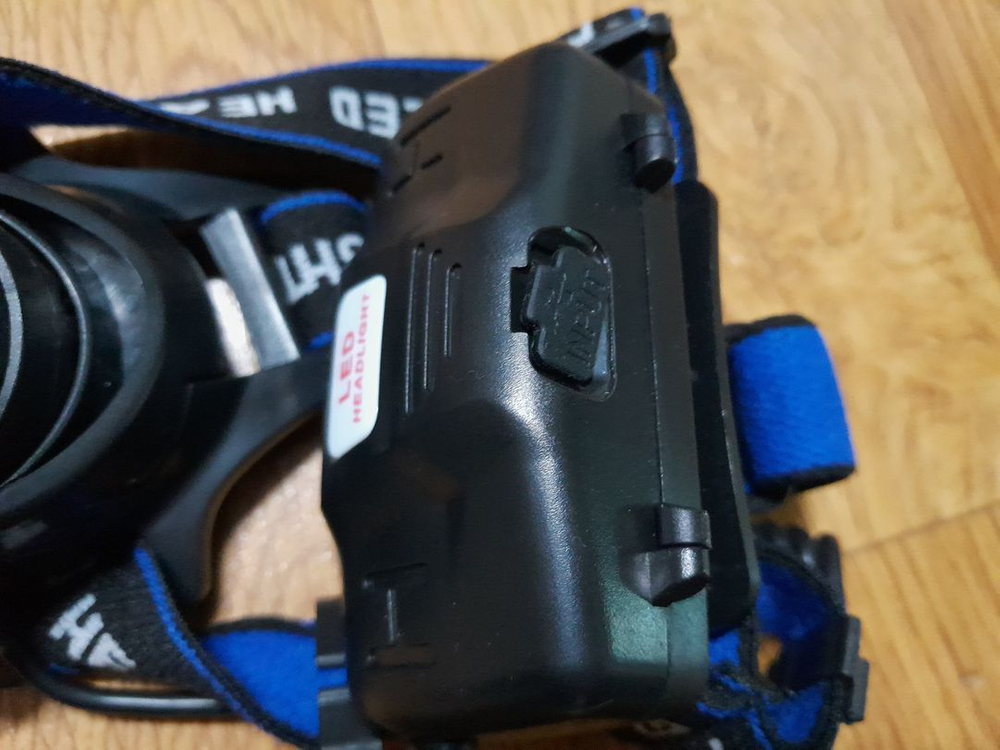 헤드랜턴 18650 랜턴, 헤루질, 낚시, 충전 USB 보호 회로 배터리 이미지