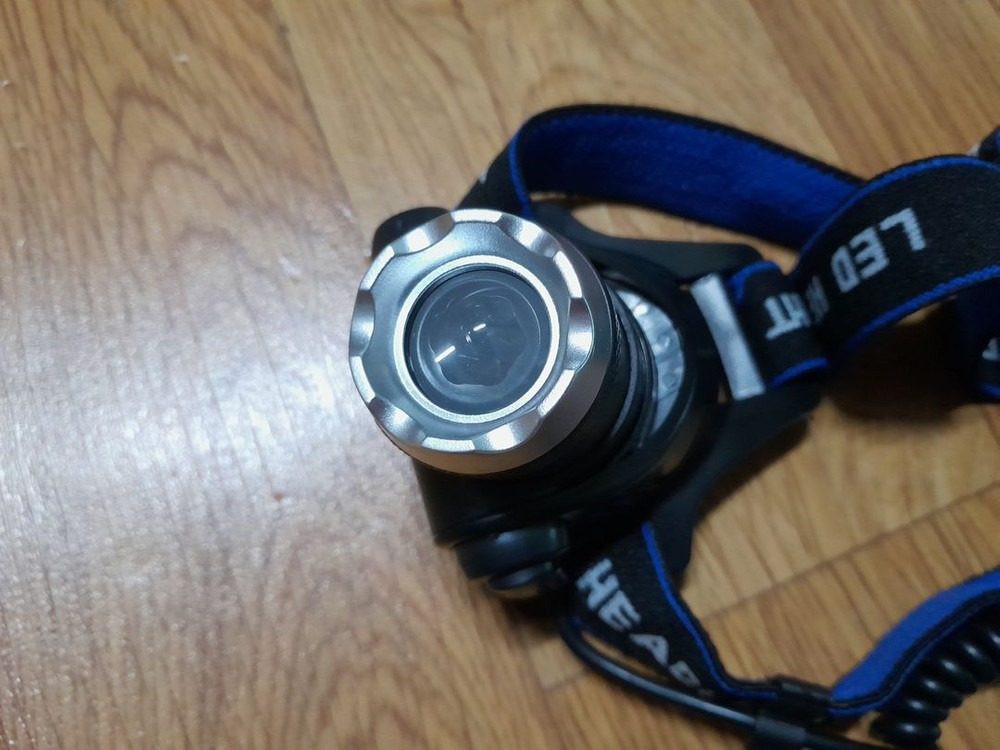 헤드랜턴 18650 랜턴, 헤루질, 낚시, 충전 USB 보호 회로 배터리 이미지