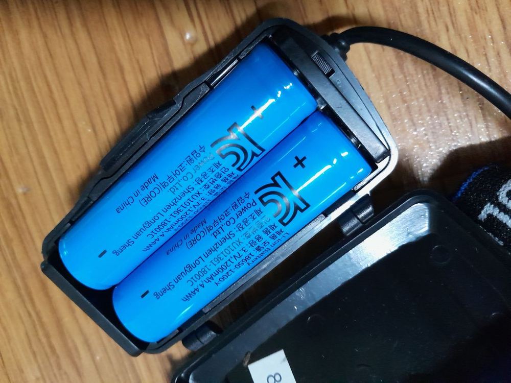 헤드랜턴 18650 랜턴, 헤루질, 낚시, 충전 USB 보호 회로 배터리 이미지