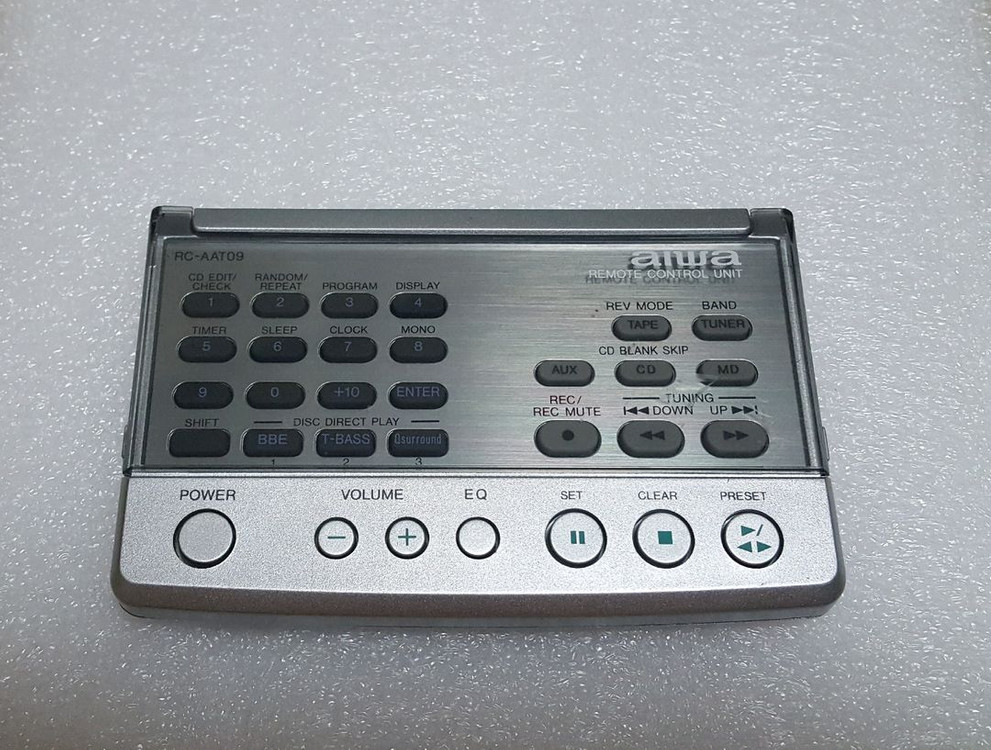 오디오 리모컨 (인켈/롯데/에로이카/샤프/소니/파이오니어/마란츠/산수이/AWIA/빅터) 이미지