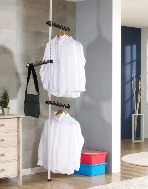 분홍색 솔방울 행거 1단 중고 1개 4000원에 팔어요 이미지