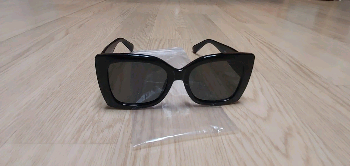 ** CC 로고 블랙 스타일 선글라스(새상품) 이미지