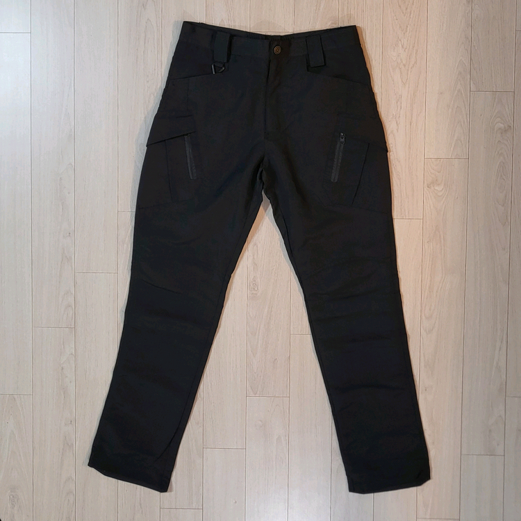 (새제품)RIPSTOP 블랙 택티컬 카고 팬츠.29인치 이미지