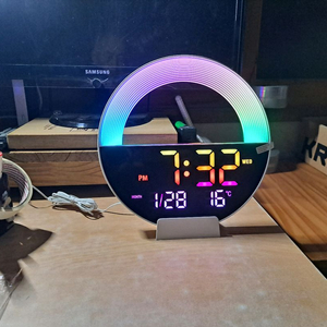 LED 디지털 벽시계 이미지