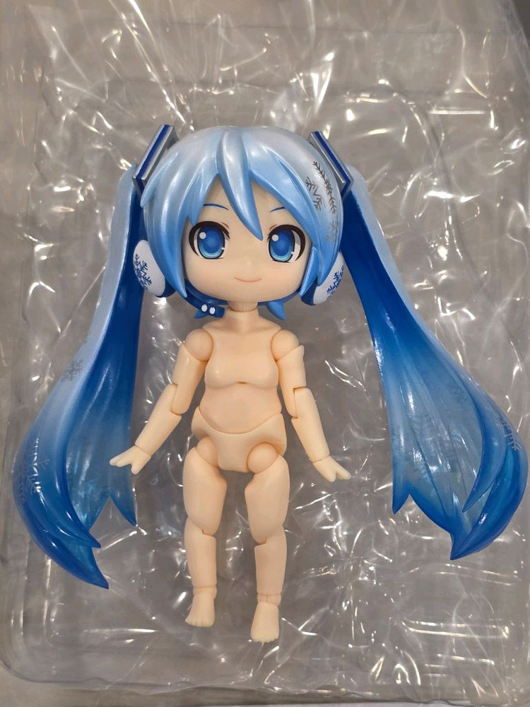 개봉) 하츠네 미쿠 유키 미쿠 넨도로이드 돌 넨도돌 스노우 미쿠 이미지