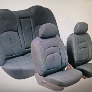 아반테 XD 카시트 차량용시트 인조가죽씨트 커버 진회색 운전석 방석만별도판매 이미지