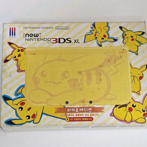 닌텐도 new 3ds xl 피카츄에디션 풀박스 팝니다 이미지