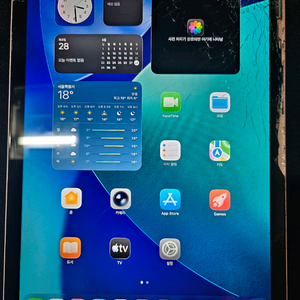 아이패드에어4 와파.64 액파.(영상.게임용 터치다됨)팝니다 이미지