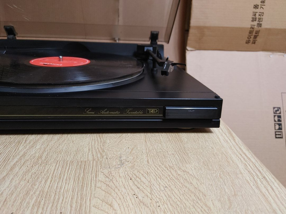 롯데 LP 턴테이블 LP200A (오디오 앰프 음향기기 이미지