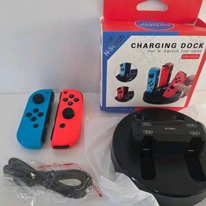 닌텐도 스위치 정품 조이콘 + 충전독(새상품) 이미지