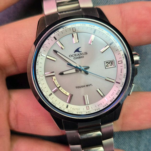가성비 갑 여름 시계 키시오 오셔너스 ocw-t150 티타늄 전파수신 이미지