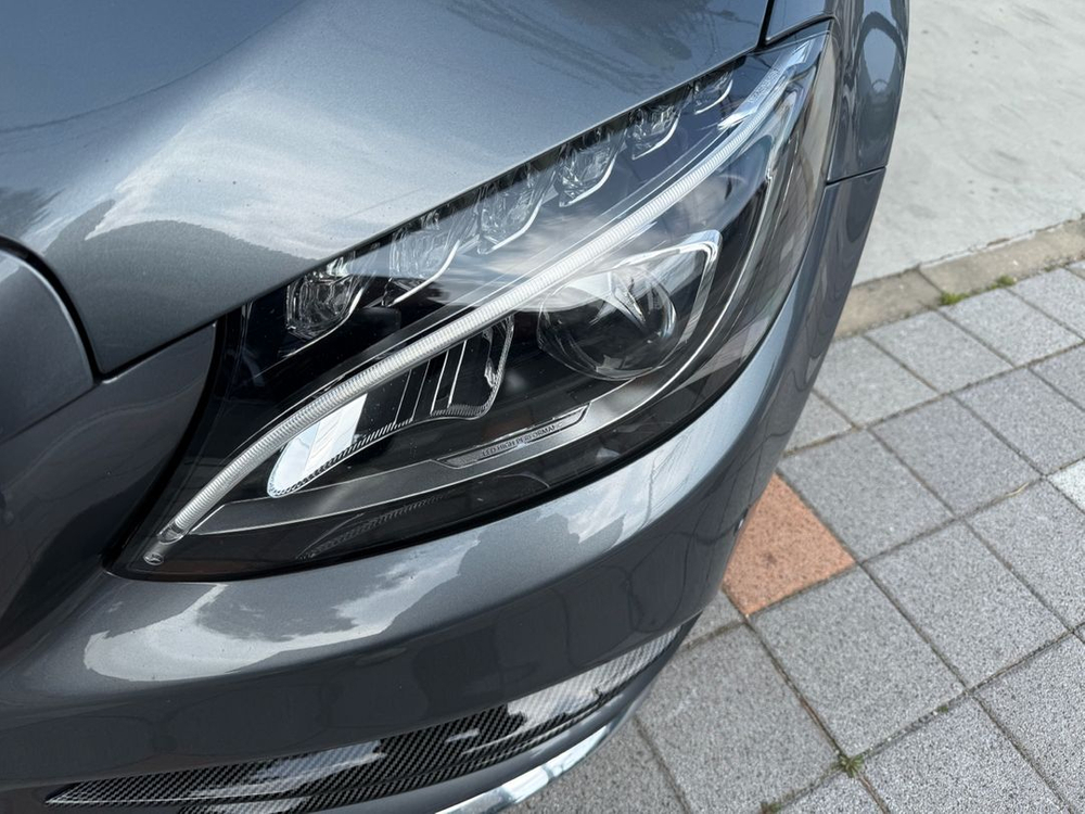 벤츠c클래스 w205 헤드라이트 이미지