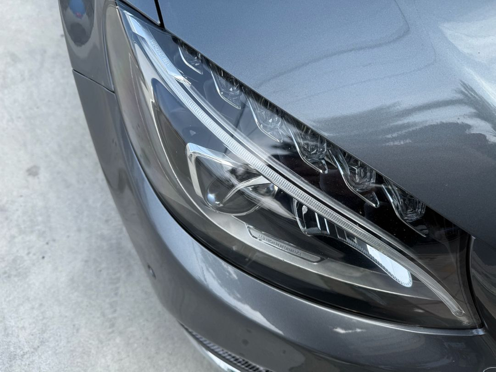 벤츠c클래스 w205 헤드라이트 이미지