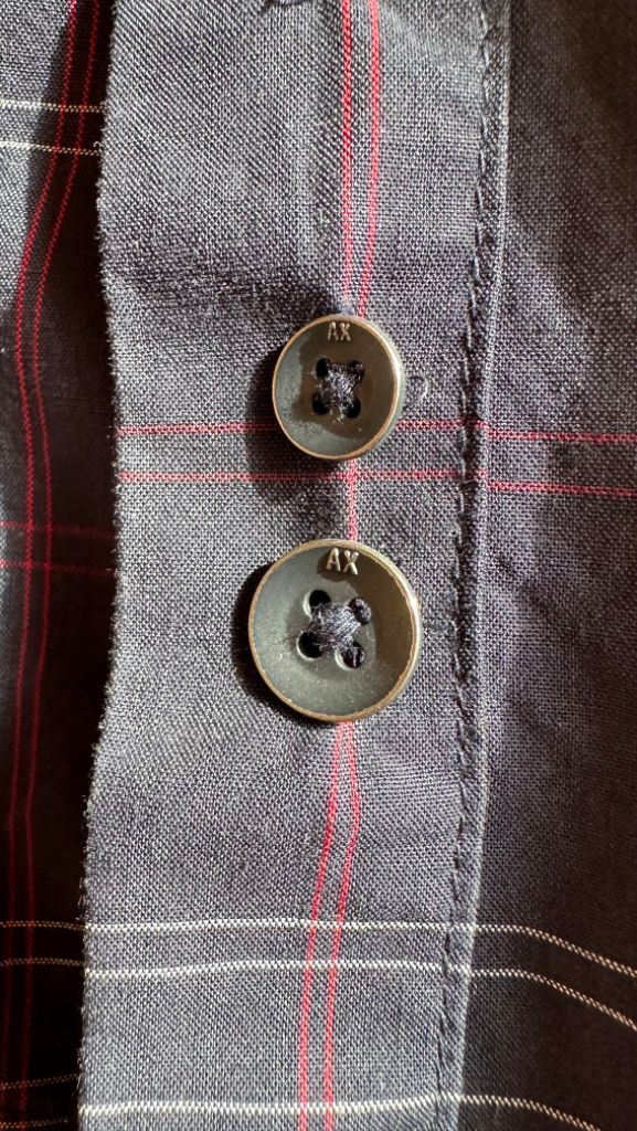 아르마니 익스체인지 AX 셔츠 남방 신사 드레스 정장 이미지