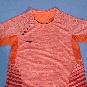 리닝 중국 국가대표 배드민턴 여성 티셔츠 이미지