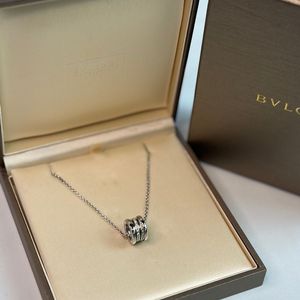 정품 불가리 비제로원 목걸이 화이트골드 파베다이아 이미지