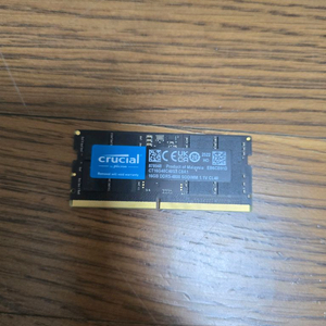 DDR5 16GB 메모리 마이크론 노트북용 이미지